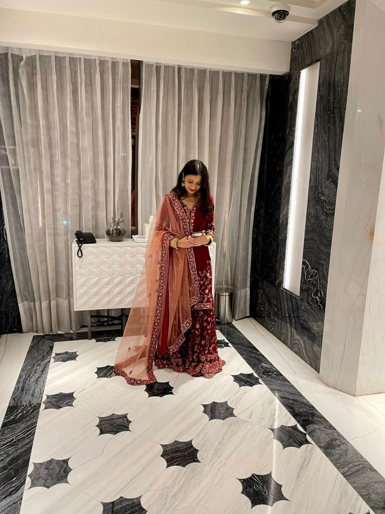 Mughal Artsy Gharara Set