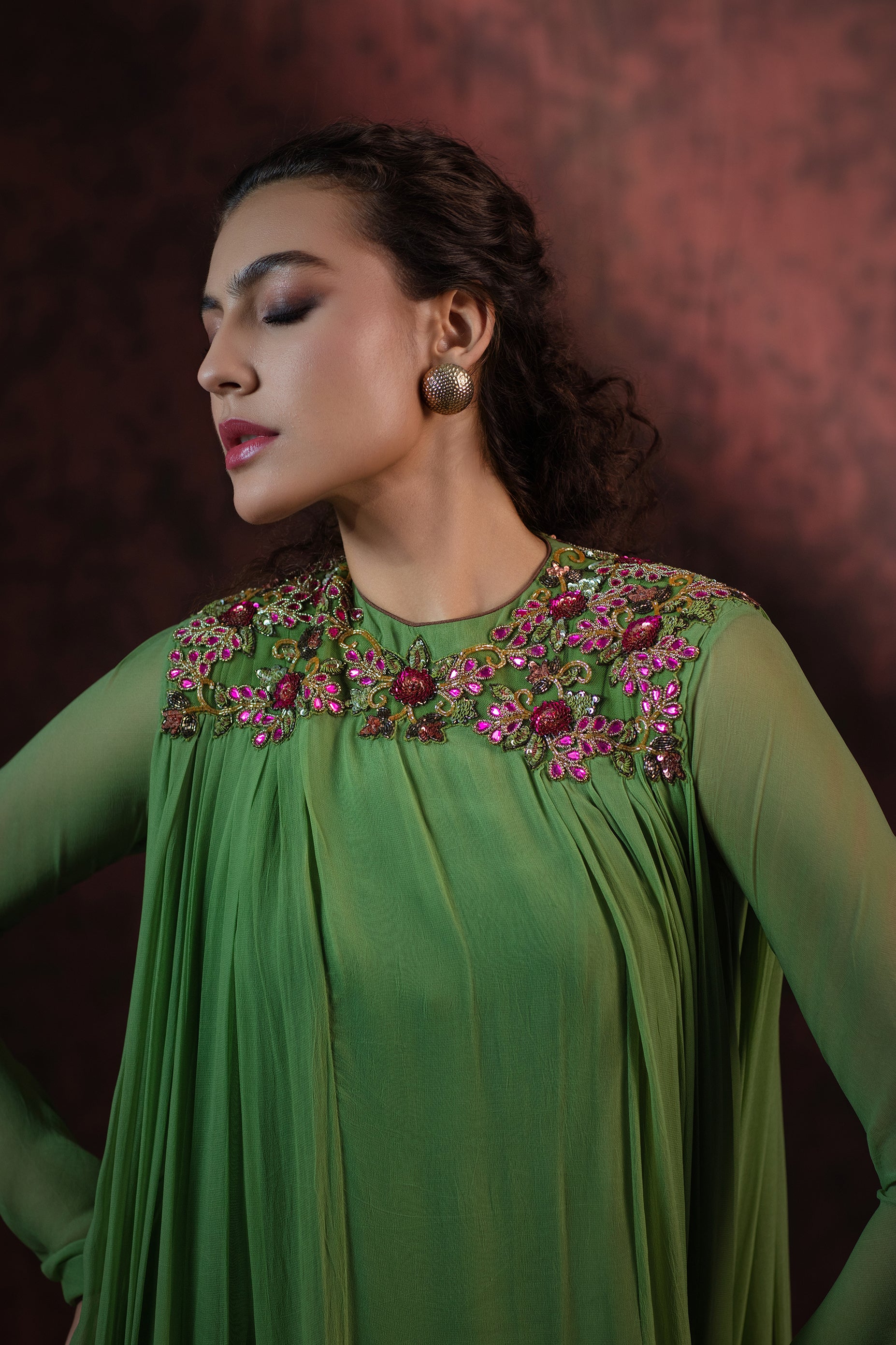 Basil Emerald Whisper Set