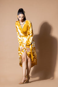 Golden Hour Wrap Dress