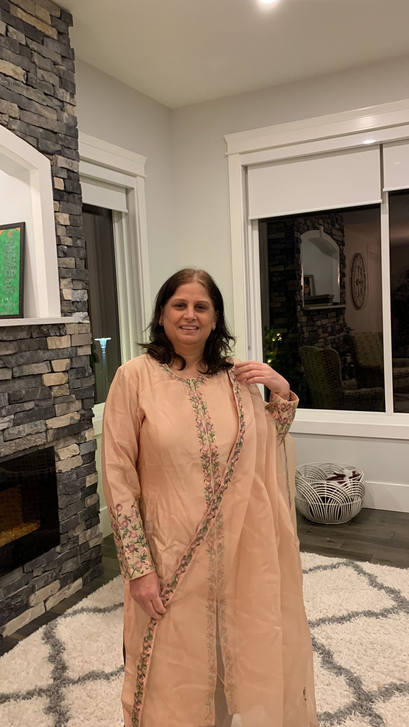 Eventide Dull Pink Jacket Set