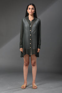 Sheer Amsterdam Shirt Dress