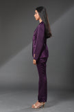 British Wine Purple Blazer